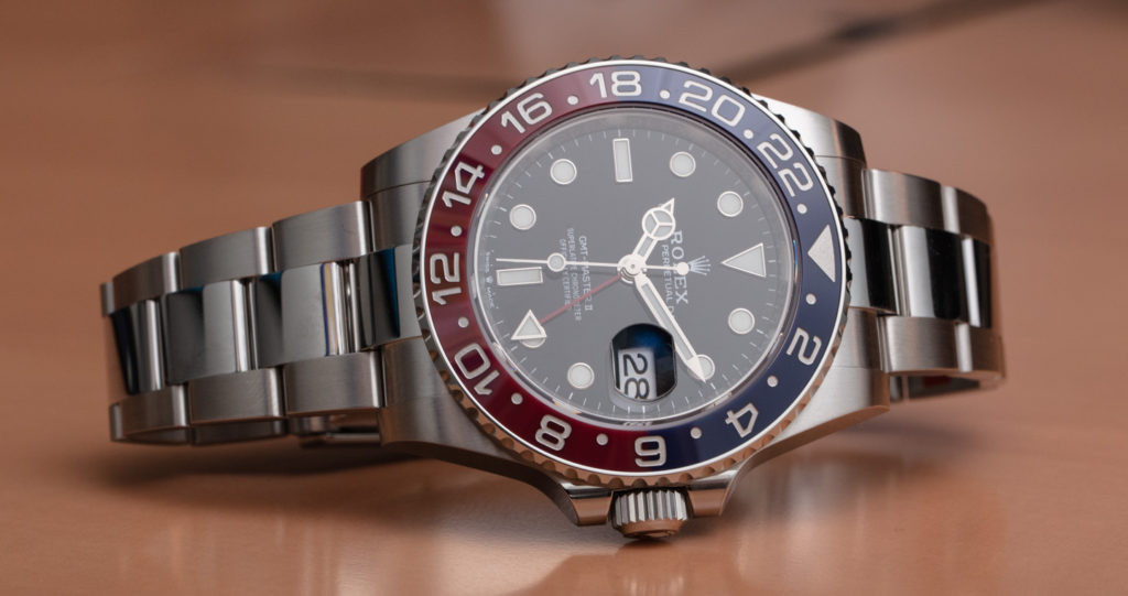 Hands-on With The Steel ρολόγια Rolex ρεπλίκα GMT-Master II ‘Batman’ & ‘Pepsi’ 126710 Oyster Bracelet Watches