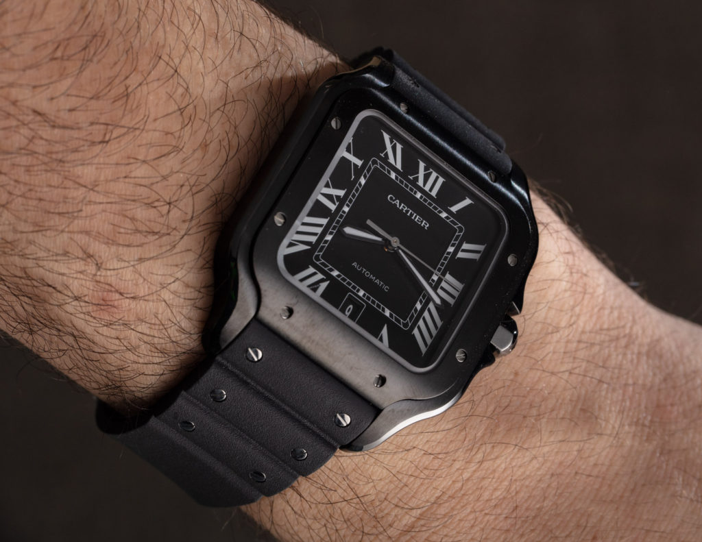 Hands-On: Replica Watches Cartier Santos Black aDLC WSSA0039 Ρολόι