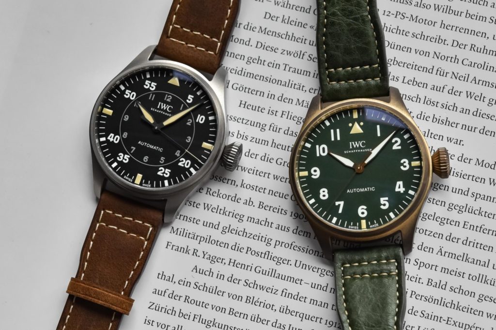 Το νέο Ρεπλικα Ρολογια IWC Big Pilot’s Watch 43 Spitfire Titanium and Bronze